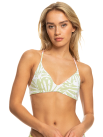 3 Tropics Hype - Sportliches Triangel-Bikini-Oberteil zum Wenden für Frauen  ERJX305014 Roxy