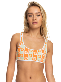 8 Wavy Babe - Bralette-Bikinioberteil für Frauen Grün ERJX305021 Roxy