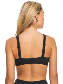 6 Roxy Pro The Tilt Shift - Top-sujetador de bikini para Mujer Negro ERJX305054 Roxy