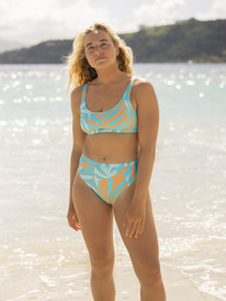 3 Roxy Pro The Tilt Shift - Bikinitop voor Dames Blue ERJX305055 Roxy