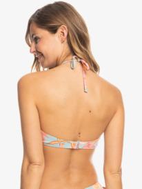 Printed Beach Classics - Triangle Bikini Top for Women  ERJX305082