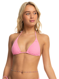 8 Sun Click Tiki Tri Bikini Top Pink ERJX305093 Roxy