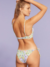 5 Womens Blumen Bralette Bikini Top Purple ERJX305118 Roxy