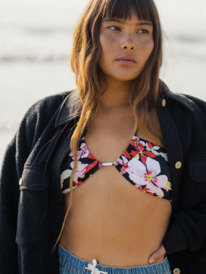 Printed Beach Classics - Tri Bikini Top for Women  ERJX305152