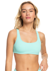 6 Womens Aruba Bralette Bikini Top Blue ERJX305167 Roxy