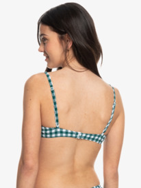 4 Womens The Plaid Pulse Underwired Separate Top Purple ERJX305174 Roxy