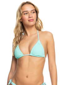 5 Womens Aruba Tiki Tri Bikini Top Blue ERJX305183 Roxy