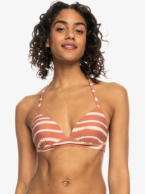 Printed Beach Classics - Halter Neck Bikini Top for Women  ERJX305204