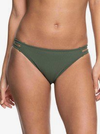roxy, Goldy Sandy 2021 - Full Bikini Bottoms for Women, THYME (cqy0) Goldy Sandy 2021 - Full Bikini Bottoms for Women ERJX403615