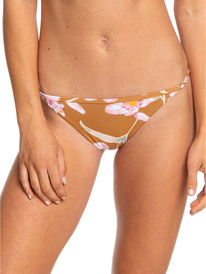 1 Printed Beach Classics - Regular Bikini Bottoms for Women Brown ERJX403781 Roxy