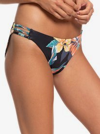 1 Printed Beach Classics Full Bikini Bottoms Black ERJX403872 Roxy