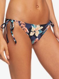 1 Printed Beach Classics - Bas de bikini tie-side pour Femme Noir ERJX403875 Roxy