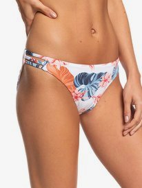 1 Printed Beach Classics - Bedekkend Bikinibroekje voor Dames White ERJX403937 Roxy