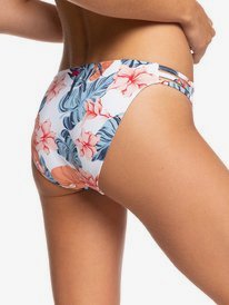 2 Printed Beach Classics - Bedekkend Bikinibroekje voor Dames White ERJX403937 Roxy