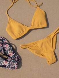 1 Mind Of Freedom - Mini-Bikiniunterteil für Frauen Gelb ERJX403985 Roxy
