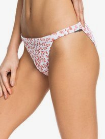 1 Roxy Leo Moderate Bikini Bottoms White ERJX404006 Roxy