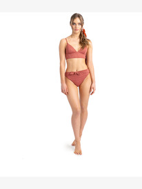 9 Wild Babe 2022 - Bikinihöschen mit mittelhoher Taille für Frauen Rosa ERJX404069 Roxy