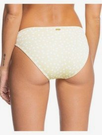 roxy, Mind Of Freedom 2021 - Partes de baixo de biquíni grandes para Mulher, PALE BANANA KUTA DOTS S (ydz7) Mind Of Freedom 2021 - Full Bikini Bottoms for Women ERJX404082