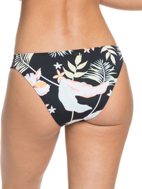 roxy, Printed Beach Classics 2021 - Regular Bikinibroekje voor Dames, ANTHRACITE PRASLIN S (kvj7) Printed Beach Classics 2021 - Regular Bikini Bottoms for Women ERJX404086