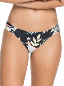 2 Printed Beach Classics 2021 - Regular Bikini Bottoms for Women Black ERJX404086 Roxy