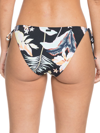 3 Printed Beach Classics - Bas de bikini couvrance naturelle pour Femme Noir ERJX404087 Roxy