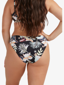 6 Printed Beach Classics 2021 - Full Bikini Bottoms for Women Black ERJX404089 Roxy