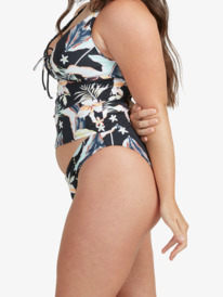 9 Printed Beach Classics 2021 - Full Bikini Bottoms for Women Black ERJX404089 Roxy