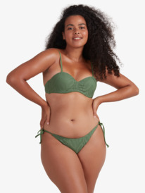 4 Love Song 2021 - Bas de bikini à nouer pour Femme Vert ERJX404098 Roxy