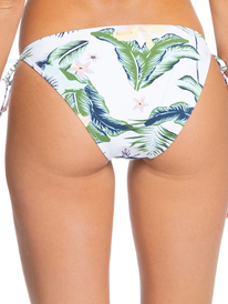 roxy, Женские плавки ROXY Bloom, BRIGHT WHITE PRASLIN (wbb6) ROXY Bloom 2021 - Tie-Side Bikini Bottoms for Women ERJX404104
