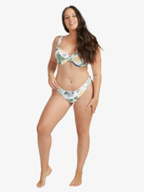 11 ROXY Bloom 2021 - Full Bikini Bottoms for Women White ERJX404105 Roxy