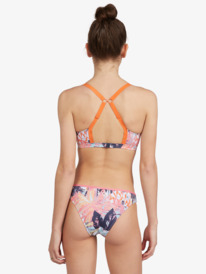 roxy, Женские плавки ROXY Fitness, MOOD INDIGO TROUBLE DOUBLE (bsp9) ROXY Fitness - Regular Bikini Bottoms for Women ERJX404123