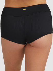 9 Womens Mind Of Freedom Separate Boy Leg Bikini Pant Black ERJX404129 Roxy