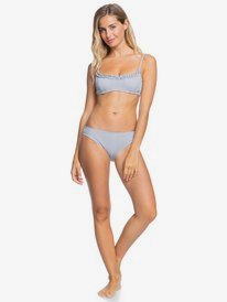 2 Bico Mind Of Freedom Full Bikini Bottoms White ERJX404141 Roxy