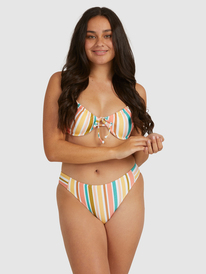 3 Beach Classics - Regular Bikini Bottoms for Women White ERJX404206 Roxy