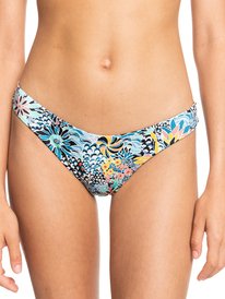 roxy, Marine Bloom Separate Bottom, POWDER PUFF FLOWER PARTY WOMEN (mcg7) Marine Bloom - Mini Bikini Bottoms for Women ERJX404245