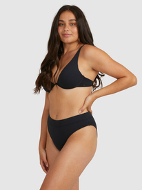 9 Womens Beach Classics Separate Mini Bikini Pant Black ERJX404247 Roxy