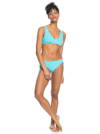 2 Beach Classics Hipster Bikini Bottoms Blue ERJX404290 Roxy