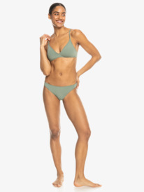 2 Beach Classics - Bas de bikini couvrance légère pour Femme Vert ERJX404292 Roxy