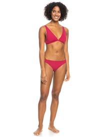 3 Beach Classics Moderate Bikini Bottoms Pink ERJX404292 Roxy