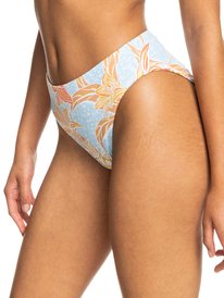 4 Island In The Sun Mid Waist 2022 - Mutandina bikini con copertura media da Donna Blue ERJX404302 Roxy