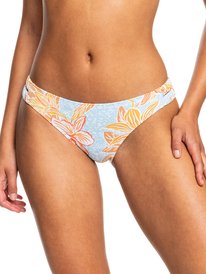 0 Island In The Sun 2022 - Bikiniunterteil mit moderater Bedeckung für Frauen Blau ERJX404303 Roxy