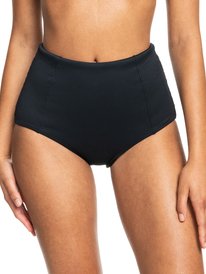 3 Roxy Love The Hi 10 - Bas de bikini shorty Hipster pour Femme Noir ERJX404329 Roxy