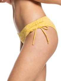 1 Quiet Beauty - Mutandina bikini con copertura media da Donna Yellow ERJX404334 Roxy