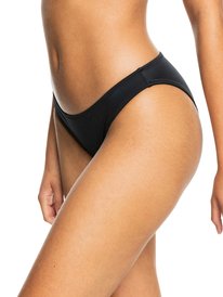 1 Womens Roxy Active Bikini Bottoms Black ERJX404354 Roxy