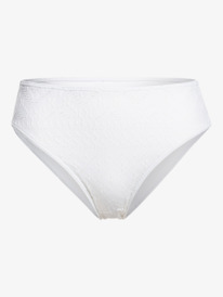 7 Quiet Beauty 2022 - Moderate Coverage Bikini Bottoms for Women White ERJX404363 Roxy