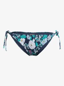 6 Blossom Babe 2022 - Bikiniunterteil zum Knoten seitlich für Frauen Blau ERJX404366 Roxy