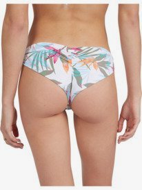 4 Beach Classics Cheeky Bikini Bottoms White ERJX404369 Roxy