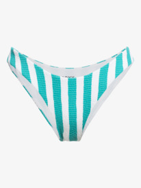 6 Blossom Babe Smocked 2022 - Mutandina Bikini con taglio Cheeky da Donna Blue ERJX404371 Roxy