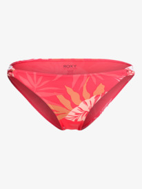 4 Seaside Tropics Mid-Waist Bikini Bottoms Red ERJX404395 Roxy