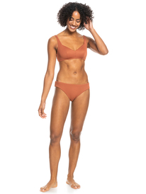 2 ROXY Love - Braguita de Bikini Hipster para Mujer Marron ERJX404414 Roxy